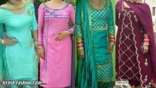 'Latest boutique style salwar suit | New fashion suit design | Punjabi suit design for girls'