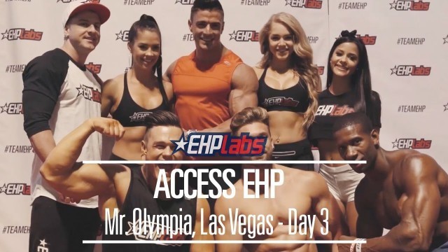 'Access EHP | Day 3 | Olympia Fitness Expo 2016'