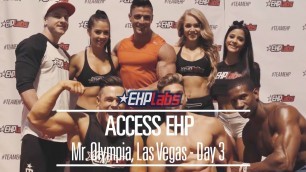 'Access EHP | Day 3 | Olympia Fitness Expo 2016'