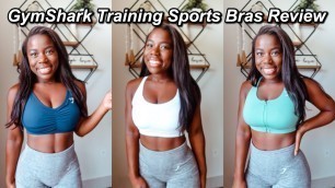 'I tried GYMSHARK Training Sports Bras so you don\'t have to | 32 DD Bra Size | Sports Bra Try-on Haul'