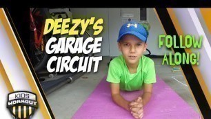 'Kids Workout - Deezy\'s Garage Circuit (Follow Along!)'