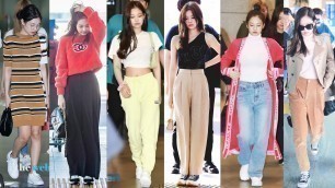 'Jennie airport fashion'