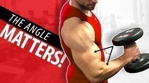 'Angle Training - Get BIGGER BICEPS (Hammer Curls)'