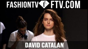 'David Catalan Spring 2016 at Mercedes-Benz Fashion Week Madrid | MBFW Madrid | FTV.com'