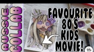 My FAV Kids Movie as an 80's CHILD! | AUSSIE ARTIST COLLAB