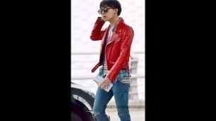 'G-Dragon (BIG BANG) Kpop Idol with Fashion Airport - Fashion Big Bang GDragon'