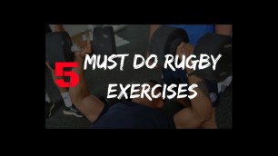 'Rugby Fitness Drills: 5 Must do exercises'