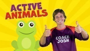 'Frog Jumps | Coach Josh Active Animals - Kids Fitness'