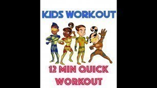 'Kids Workout and Exercise with the Tiny Bods'