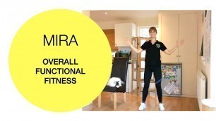 'Older adults: Workout to benefit overall functional fitness - 19 June led by Mira FIT FOR GOOD'