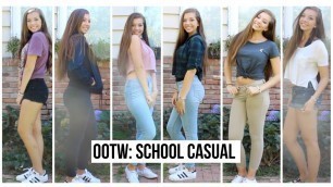 'OOTW CASUAL OUTFITS FOR SCHOOL! ZCBEAUTY'