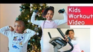 'Kids Workout Video | Jasmine\'s Way'