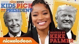 '\"Kids Pick the President\" Hosted by Keke Palmer | Nick News 2020 Election Special'