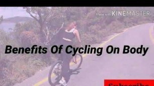 '#Fitness #BodyFitness  Cycling can change your life //Benefit Of Cycling'