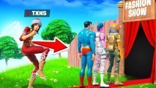 'I Went UNDERCOVER in Fortnite Fashion Shows!'