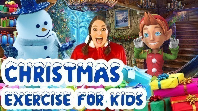 'Christmas Exercise for Kids | Winter Indoor Workout for Children | No Equipment PE lesson for Kids'