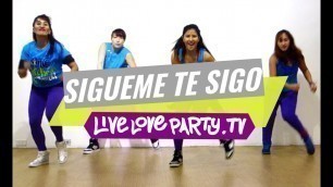 'Sigueme Y Te Sigo | Zumba Fitness | Live Love Party'