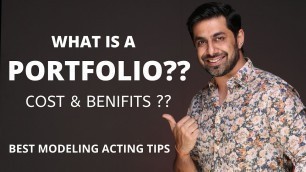 'Planning for Acting Modeling Portfolio ? Is it Important? Cost of Portfolio ? Budget for Portfolio'