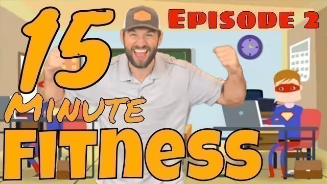 '\"15 Minute Fitness\" Kids Workout #2 (Online PE w/ Coach Meger)'