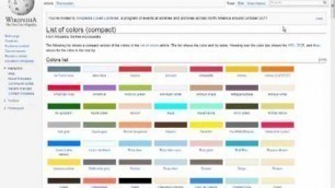 'Color names inspiration for fashion designers using Illustrator and Photoshop'