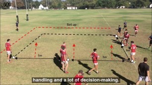 'SAS Rugby Insight Part 2: Decision Making with training pitch drill'