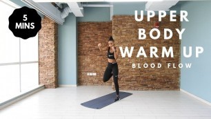'5 Minute Warm Up Workout: Upper Body Routine - Improve Mobility'