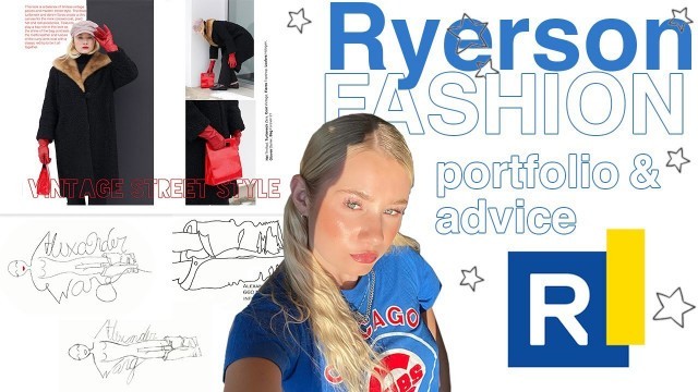 'ALL ABOUT RYERSON FASHION PROGRAM | accepted portfolio'