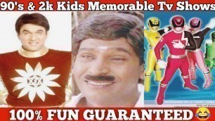 Memorable TV shows with lots of fun | 90's kids | Early 2k kids | fun unlimited | Media crown
