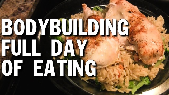 'Bodybuilding Full Day of Eating (Lean Bulking)'