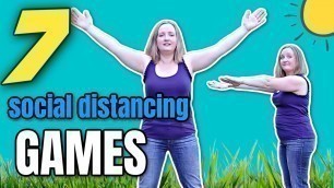 '7 Outside Social Distancing Games for Groups | Games for Kids'