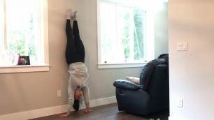 'Kick to Handstand - Forge Valley Fitness'