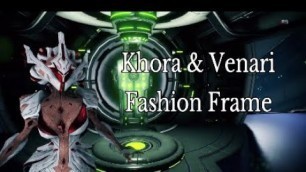 'Warframe - Khora fashion Frame'
