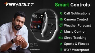 'Fire-Boltt SpO2 Full Touch 1.4 inch Smart Watch unboxing and review | under 3000 | techie vsk'