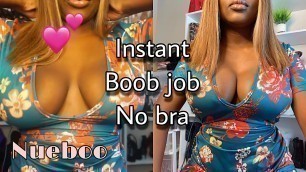'Instant Boob Job | DIY Breast Lift | Boob Tape Does it Work? Ft Nueboo'