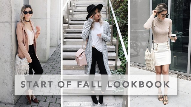 'FALL LOOKBOOK | Comfortable and Casual Outfits'