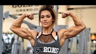'Female Fitness Motivation  - Cassandra Martin Strongest Barbie & Sexy Muscles'