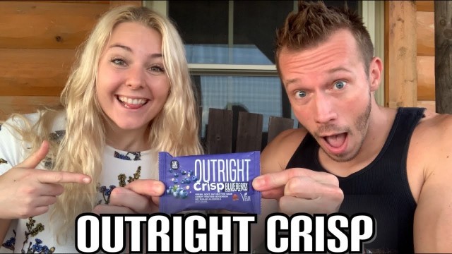 'New! Outright Crisp Blueberry Cashew Butter REVIEW | Vegan | MTS Nutrition'