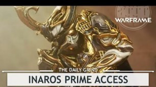 'Warframe: Inaros Prime Access & Panthera Prime & Karyst Prime Testing - I Did a Whoopsie!'