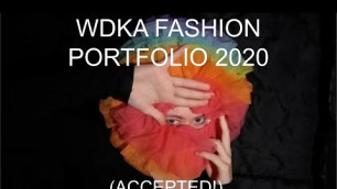 'My accepted WDKA fashion portfolio'