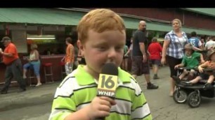 '\"Apparently\" This Kid is Awesome, Steals the Show During Interview'