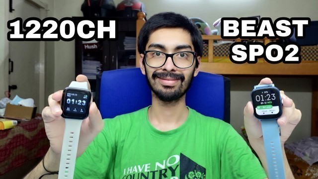 'Fire Boltt Beast VS Zebronics Zeb Fit 1220CH Comparision Review - Best SmartWatch under 4000 rs ?'