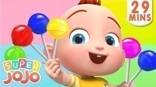 '[New Music Version] The Colors Song | Colors For Kids + Nursery Rhymes & Kids Songs - Super JoJo'
