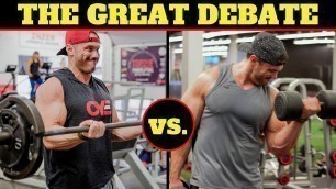 'Barbell Curls VS  Dumbbell Curls - Which Is BETTER?'