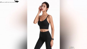'Gardenwed Longline Sports Bras for Women Workout Fitness Running Shirts Yoga Tank Top | Gardenwed'
