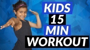 'Kids 15 Min Cardio Workout'