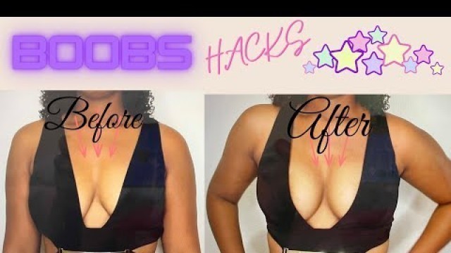 'how I tape my boobs for different kind of blouses! must watch!'