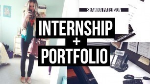'HOW TO GET AN INTERNSHIP! Portfolio, Resume, and More!'