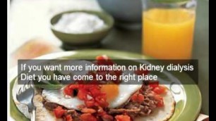 'Kidney dialysis diet | secrets of healthy diet | good foods | repair kidney | kidney dialysis diet'