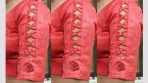 'New letest very awesome sleeve blouse design cutting and stitching - Kriti fashion designer'