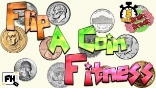 'Flip a Coin Kids Brain Break Workout | Heads or Tails Fitness | PE Distance Learning'
